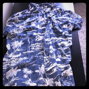 Express men’s vintage Hawaiian shirt